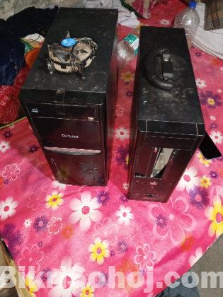 2 ta pc case and cpu fan 2 ta sell hoba